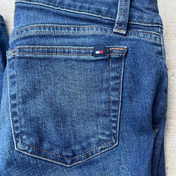 Tommy-hilfiger Women's Blue and Navy Jeans - Picture 2 of 7